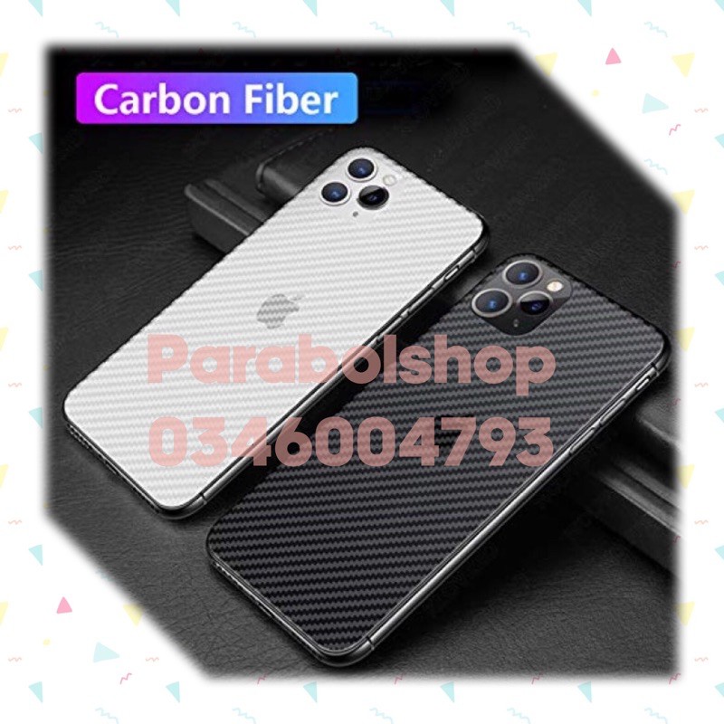 🍒Miếng dán carbon các mã iphone 🛵