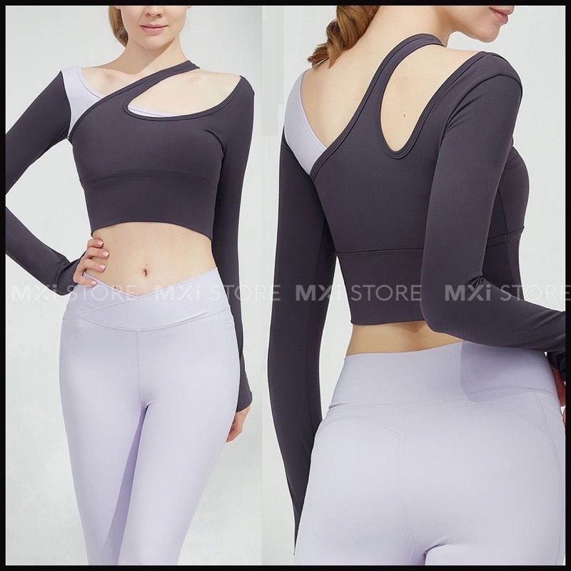 ÁO DÀI TAY YOGA_GYM