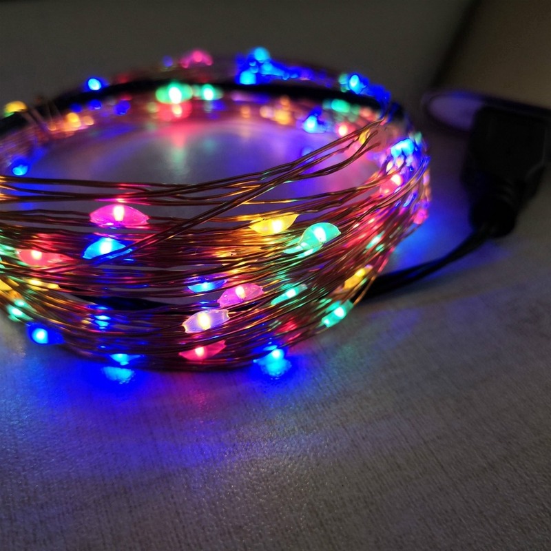 Dây đèn led trang trí giáng sinh 2m 5m 10m
