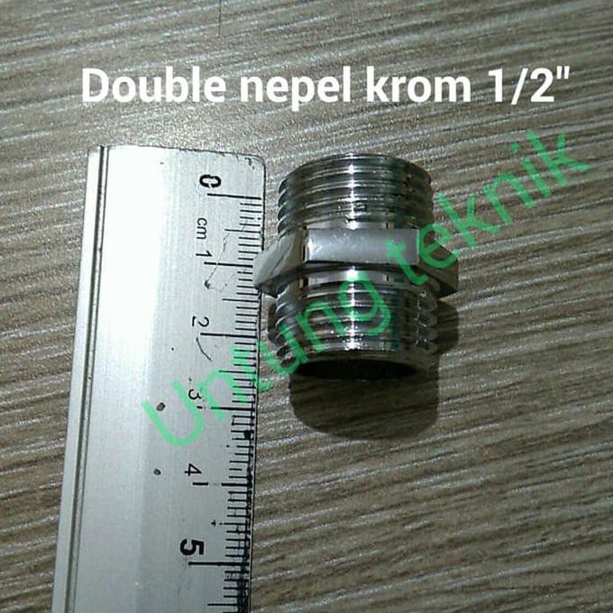 Nice Double Nepel Stainless Steel 0.5 Inch