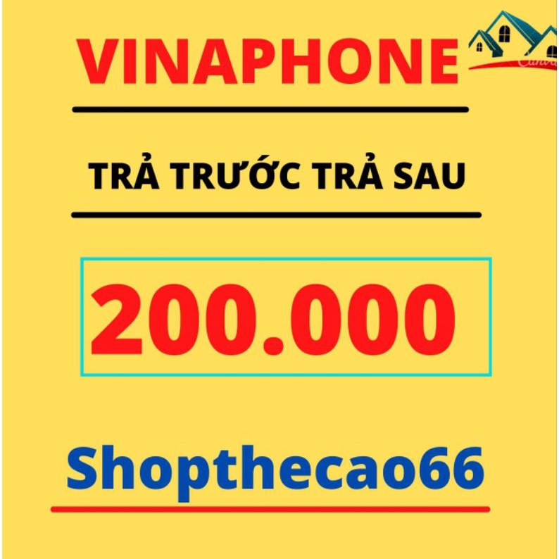 Thẻ cào Vinaphone 200k