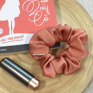 Đồ cột tóc vải satin lụa. Dây buộc tóc vải satin lụa. Satin silk scrunchies