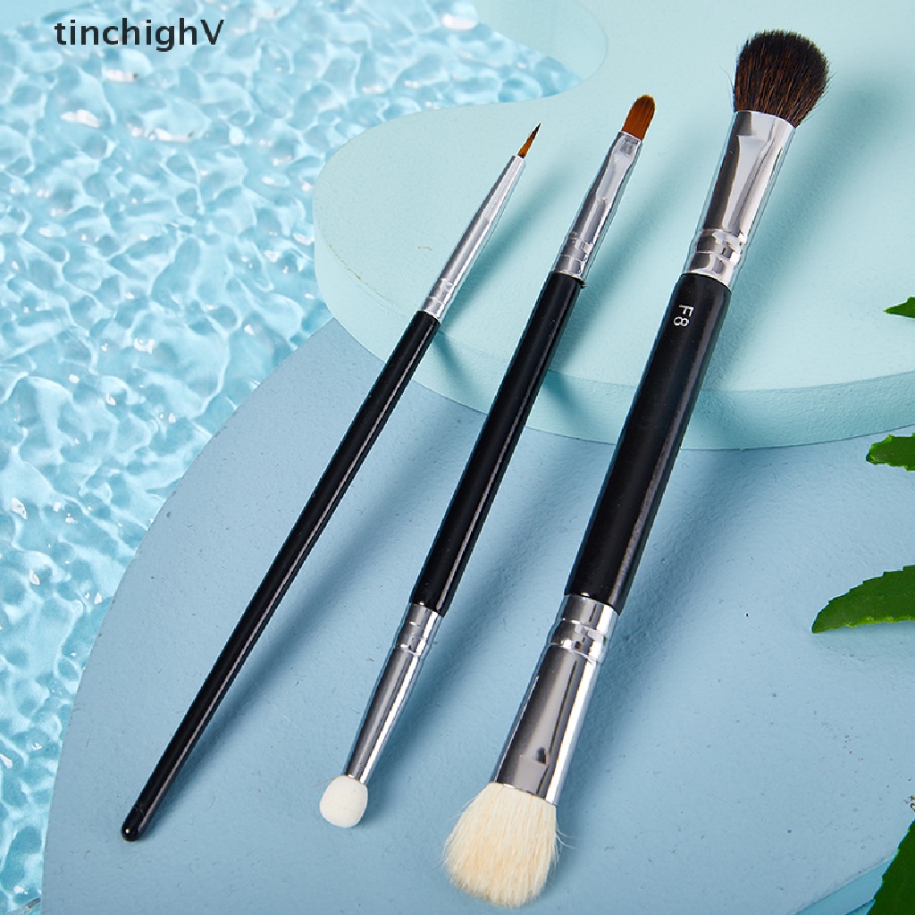 Cọ Trang Điểm Hai Đầu Có Mút Xốp Giúp Che Khuyết Điểm Và Quầng Thâm Mắt