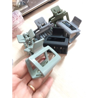 Kẹp tóc gấp tóc thiết kế đơn giản phong cách retro hàn quốc