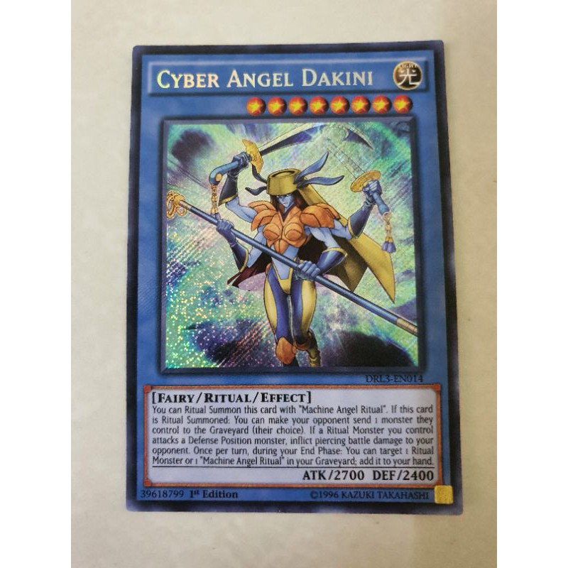 [Thẻ Yugioh] Cyber Angel Dakini - Secret rare (DRL3-EN014)