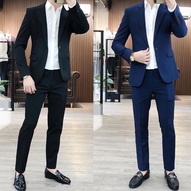 Mua Bộ vest Nam, bộ suit nam hàn quốc, vét chú rể, vét công sơ, bộ ...