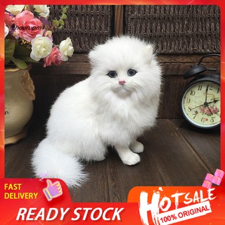 Mô hình mèo ba tư bằng nhựa PVC dùng trang trí