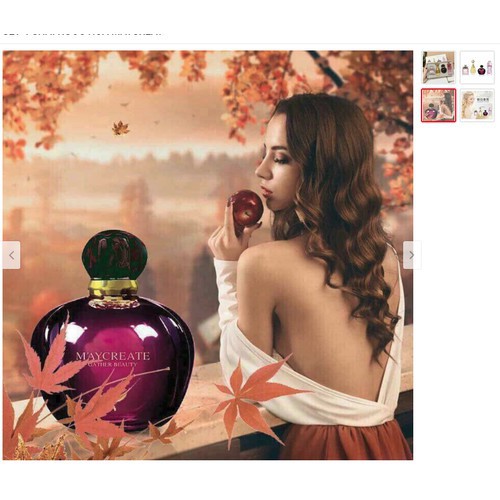 Set 4 lọ nước hoa Maycreat cao cấp 100ml | Thế Giới Skin Care