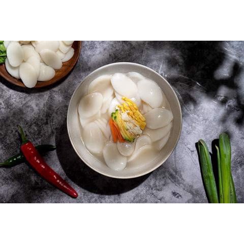 Bánh Gạo Tokbokki Lát Nấu Canh Jongga Hàn Quốc 500g / 대상) 종가집 순쌀 떡국떡 500g
