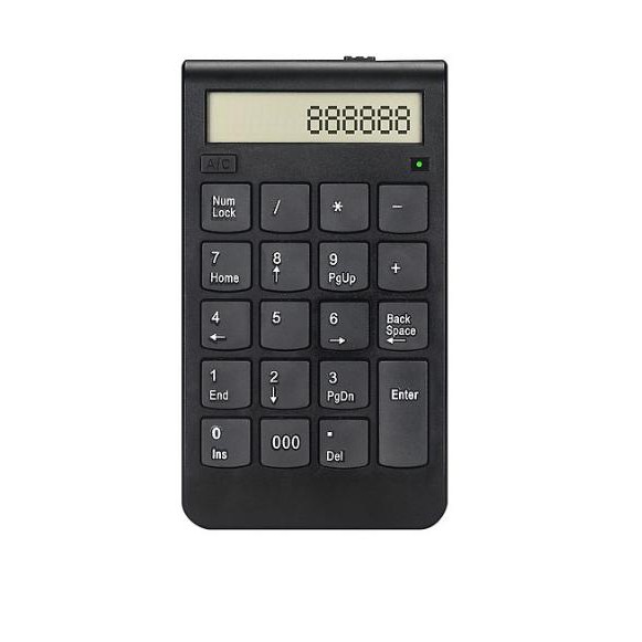 Máy tính bỏ túi Number Pad Wireless LCD Mac windows - Home and Garden