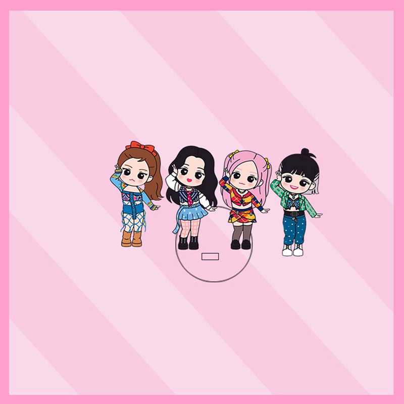 Tmdbyx Đế Trưng Bày Mô Hình Nhóm Nhạc Kpop Blackpink Đứng