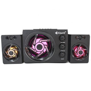Loa bluetooth kisonli tm-8000a 2.1 đèn led-rgb nguồn 220v