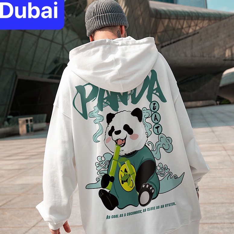 ÁO KHOÁC HOODIE NAM NỮ UNISEX CHẤT NỈ HÌNH GẤU TRÚC PANDA PHONG CÁCH CAO CẤP MỚI - DUBAI FASHION