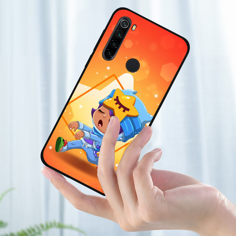 Ốp Điện Thoại Silicon Mềm Họa Tiết Hoạt Hình Brawl Stars Cho Xiaomi Redmi Note 9 9a 9c 9s 10 Poco F2 Pro Max Lite Ultra