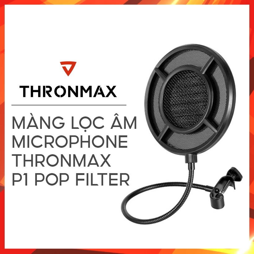 [Mã ELHAMS5 giảm 6% đơn 300K] Màng lọc âm Microphone Thronmax P1 Pop filter Chính Hãng