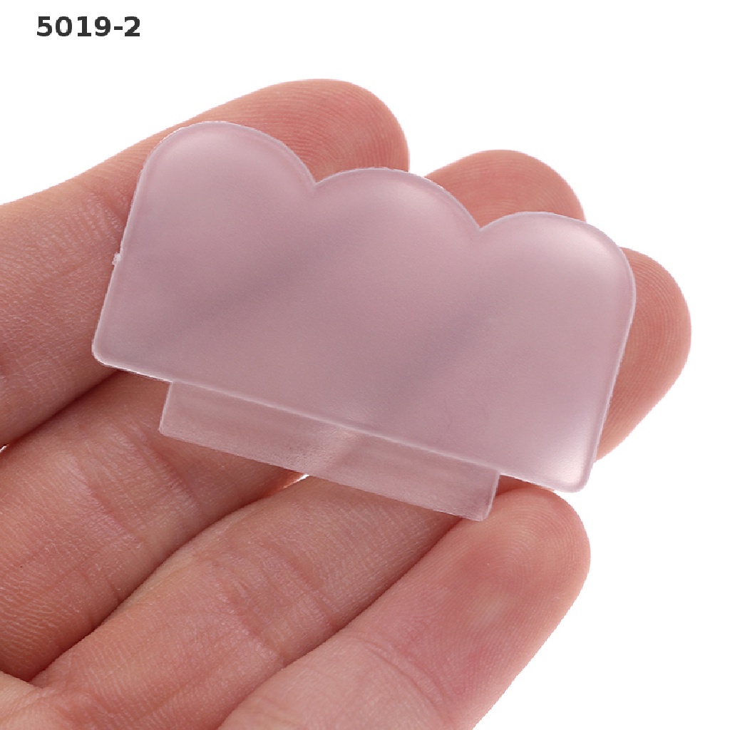 [GAV] Pure Clear Jelly Silicone Nail Art Stamper Scraper Nail Stamp Stamping Tool {VN}