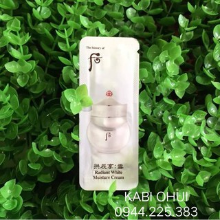 Combo 10 gói Kem dưỡng trắng da WHOO
