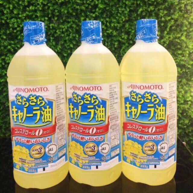 Dầu Hạt Cải Ajinomoto 1Lit Date 2024