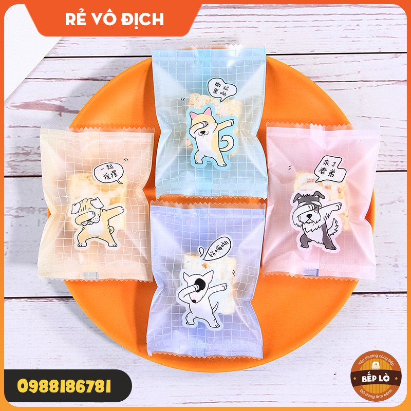 Túi hàn đựng bánh quy 25gr hình Động Vật SIÊU DỄ THƯƠNG