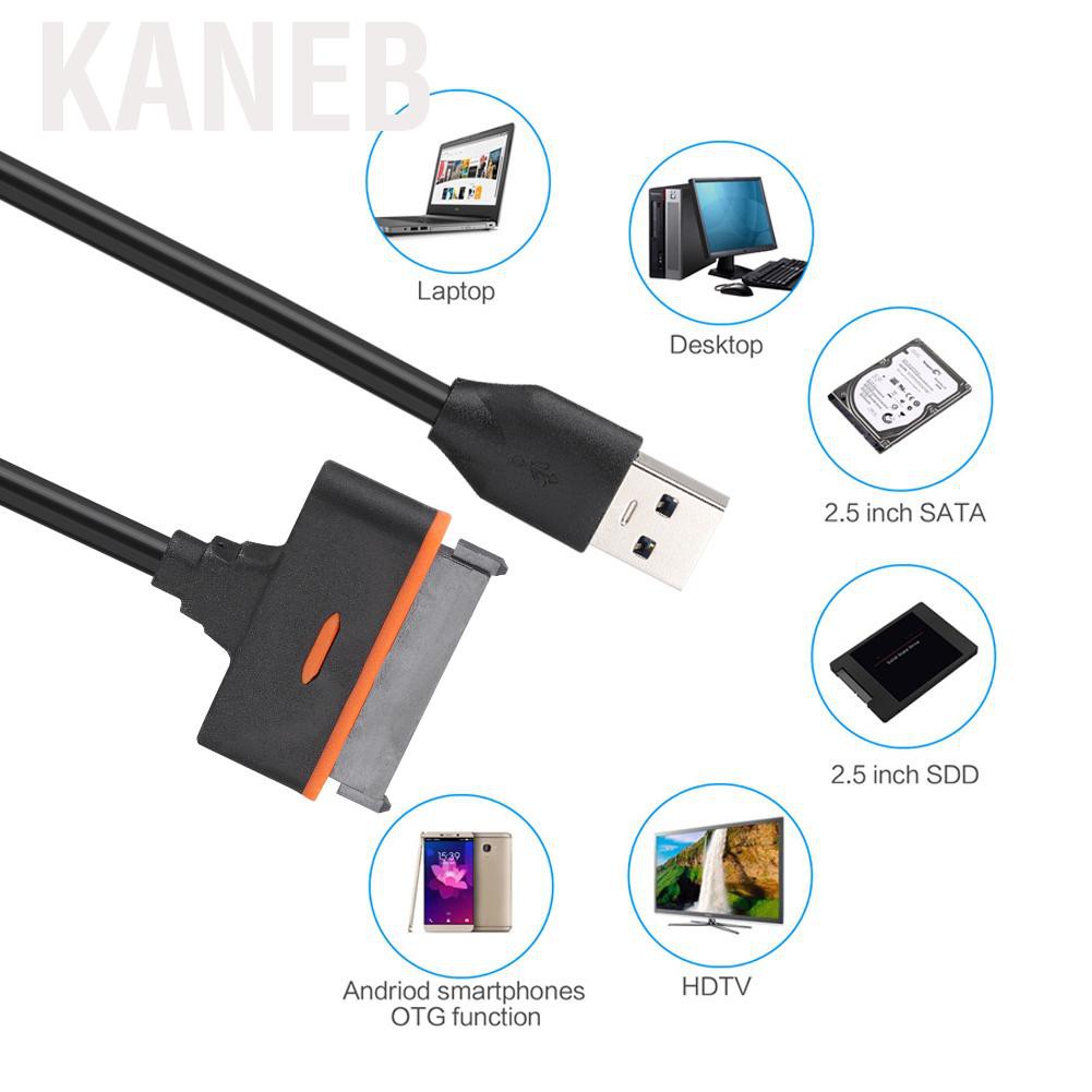 Dây Cáp Chuyển Đổi Ổ Cứng 2.5 inch Usb 3.0 Sang SATA3.0 Hỗ Trợ OTG 5Gbps Maximum 2TB Cho Win 98 / | BigBuy360 - bigbuy360.vn