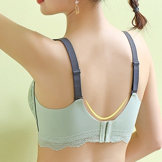 Áo Lót Nâng Ngực Không Gọng Phối Ren Quyến Rũ Cho Nữ