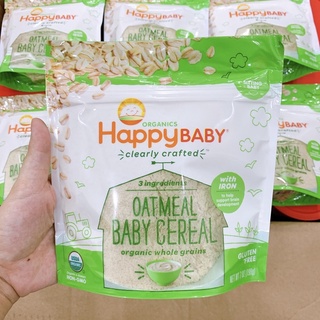 Bột yến mạch organic HappyBaby 198g