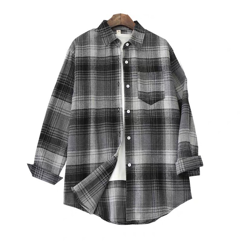 Được Kiểm Hàng TrướcÁo somi unisex kẻ trắngHÀNG SIÊU CẤP