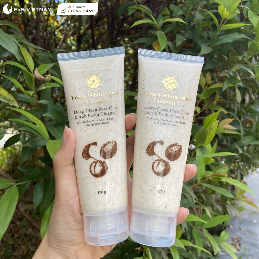 Tẩy Da Chết Mặt và Toàn Thân Cho Các Mẹ Tenamyd Deep Clean Pore 120ML Làm Sạch Da - Loại Bỏ Bụi Bẩn, Bã Nhờn