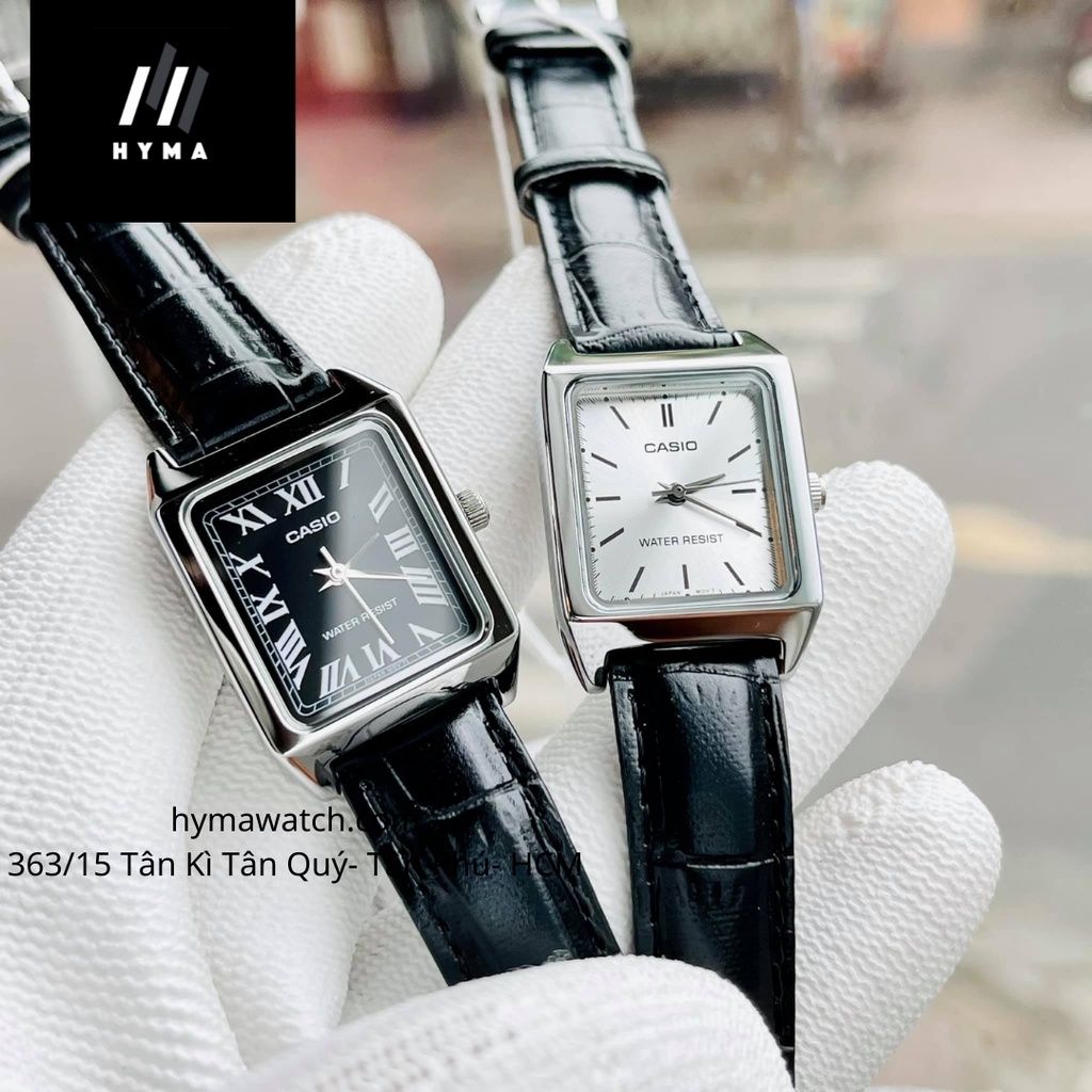 Đồng hồ nữ đẹp mặt vuông Casio LTP V007L bảo hành 1 năm- Pin trọn đời Hyma watch