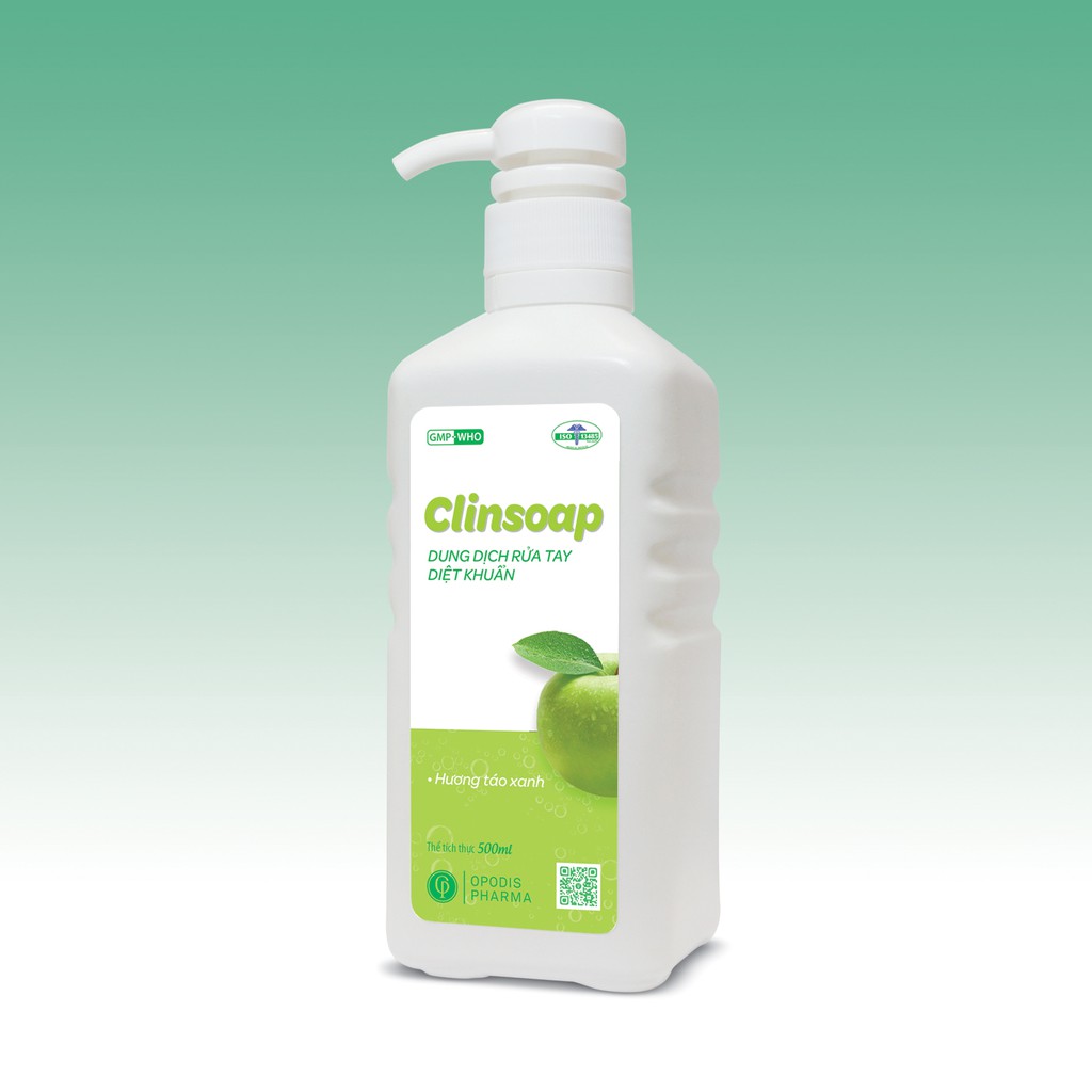 Nước rửa tay sát khuẩn Clinsoap 500ml
