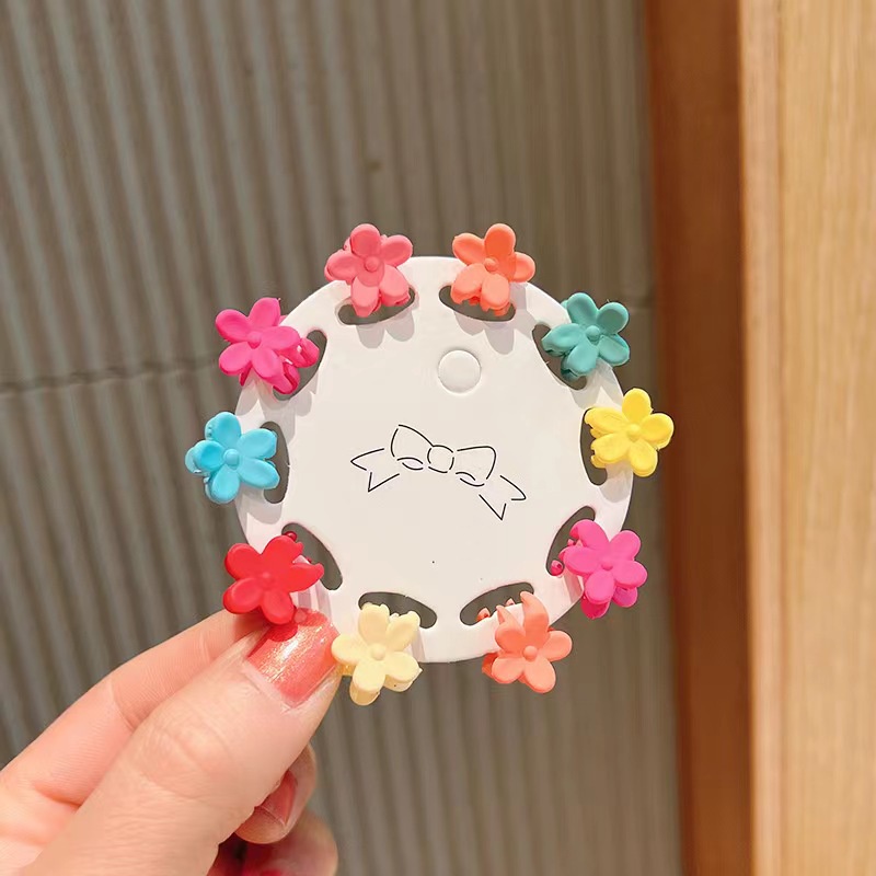 Kẹp Tóc mini Kiểu Công Chúa Màu Kẹo Dễ Thương Thời Trang 2022 Cho Bé Gái