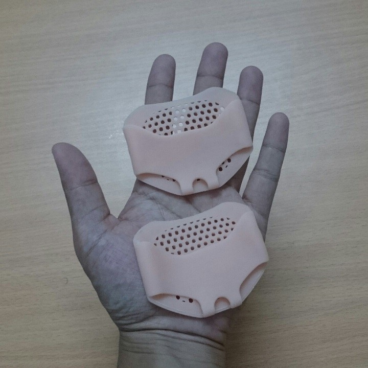 [XẢ KHO+FREE SHIP] Cặp Lót Giày Xỏ Ngón Bằng Silicon Êm Ái Chống Trơn Trượt