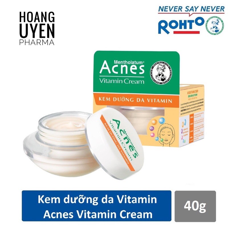 Kem dưỡng da Acnes Vitamin Cream - Hộp 40gr