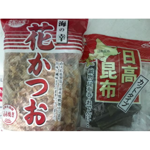 Combo Tảo bẹ + Cá bào cho bé ăn dặm kiểu Nhật