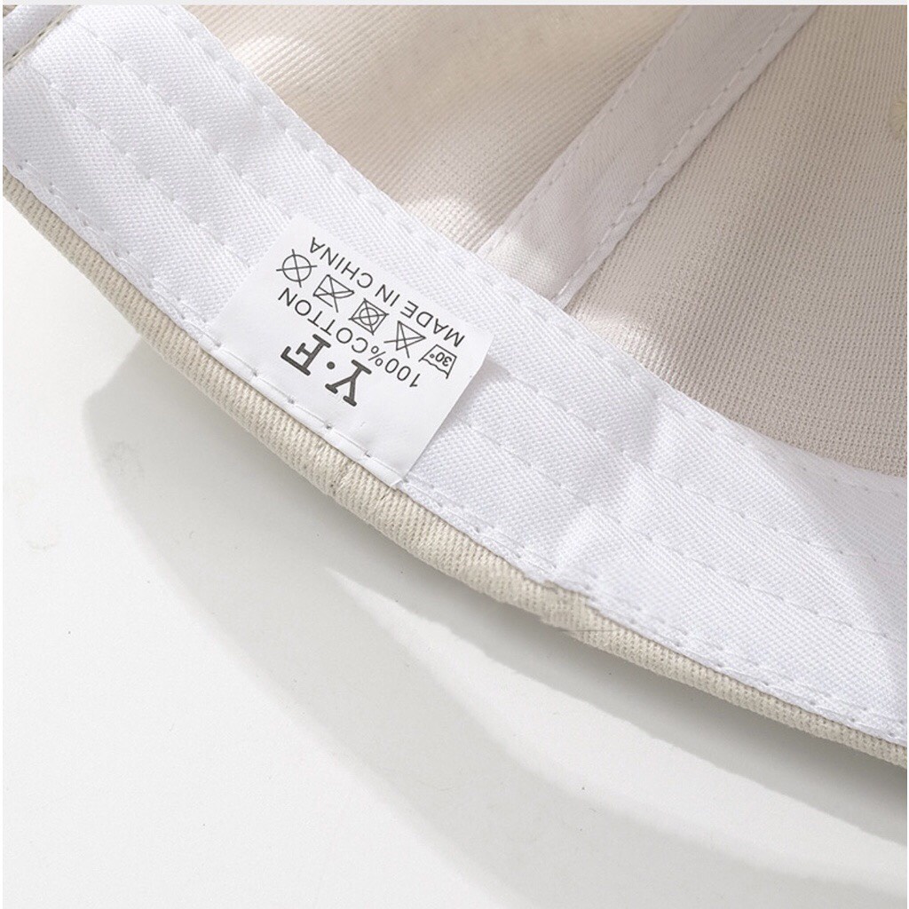 Mũ Lưỡi Trai Chữ M 👒 Nón Kết Nam Nữ Hàn Quốc Thêu Chữ Đa Dạng Phong Cách Ulzzang Form Unisex Đẹp Giá Rẻ SV-27