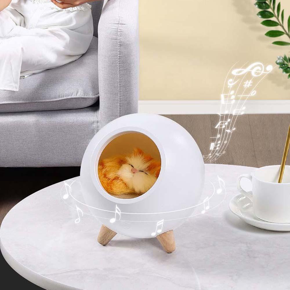 Loa Bluetooth Không Dây AUGUSTINA Âm Thanh Siêu Trầm Có Đèn LED Ban Đêm