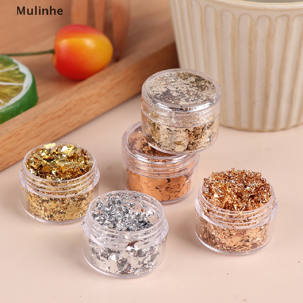 [Hàng mới về] Hộp lá vàng đính móng trang trí nghệ thuật tiện dụng