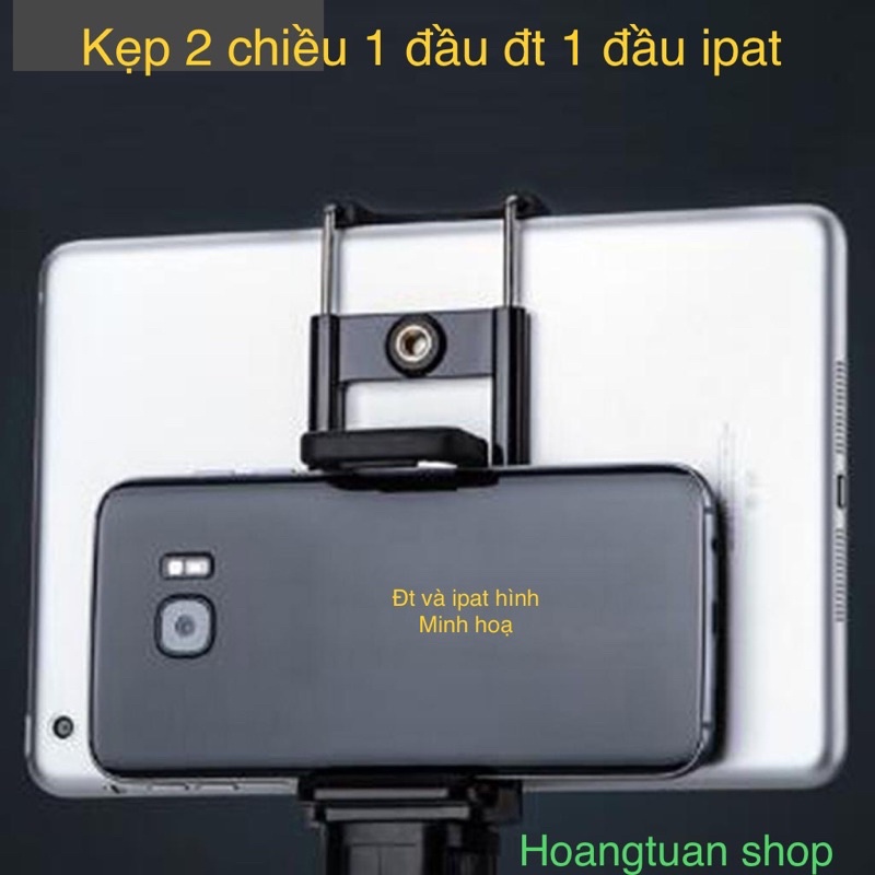 Kẹp đa năng cả điện thoại và ipat.