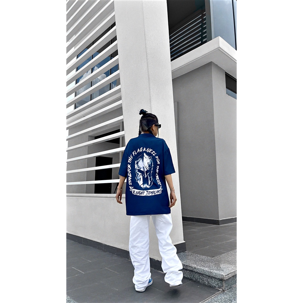 Áo Sơ Mi Tay Ngắn GREY SHIRT/ BLUE WARRIOR SHIRT iMA God Breaker (iGB Shirt)