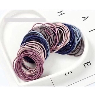 Combo 10 dây chun buộc tóc Hàn quốc- đủ màu siêu rẻ