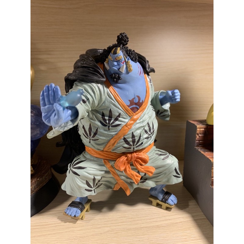 (Hết hàng) Mô hình Figure One Piece người lái tàu băng mũ rơm Jinbei 20cm