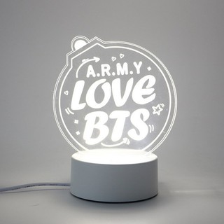 Đèn ngủ Bangtanboy đèn phát sáng Bangtanboykhohangkpop