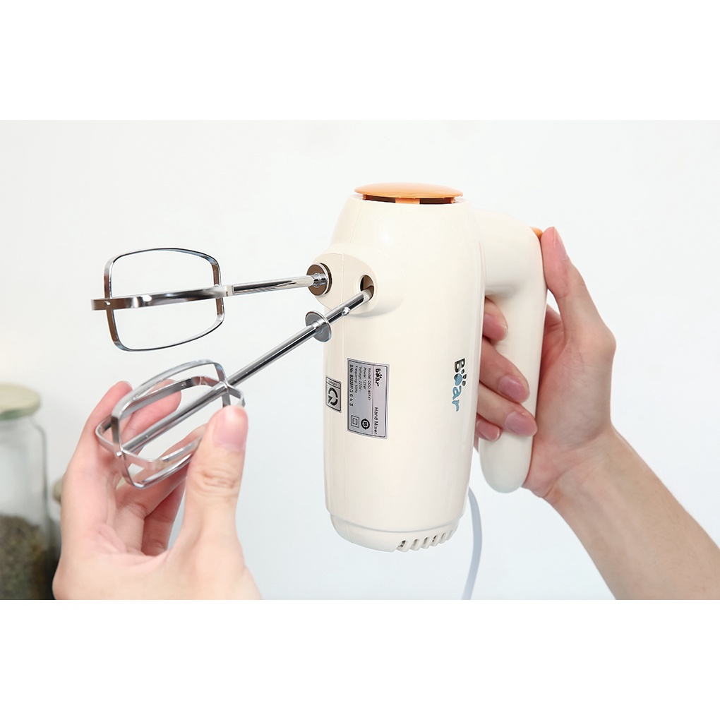 Máy đánh trứng cầm tay Bear DDQ-B01K1 - Bản quốc tế - Bảo hành chính hãng 18 tháng