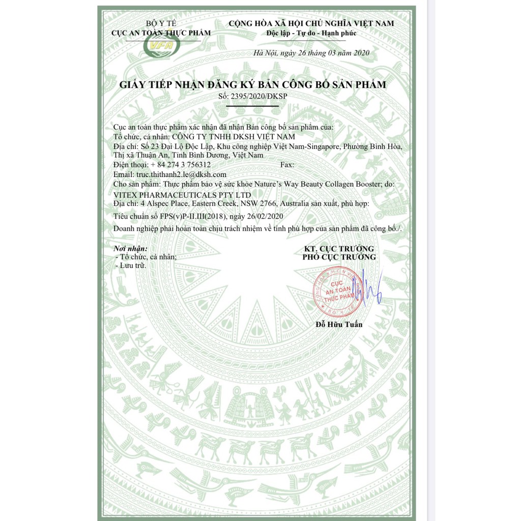 Viên Uống Beauty Collagen Nature’s Way Của Úc, 60 viên | Thế Giới Skin Care