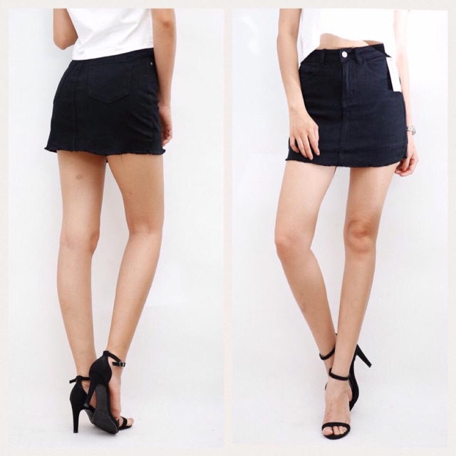 Quần sort váy jean