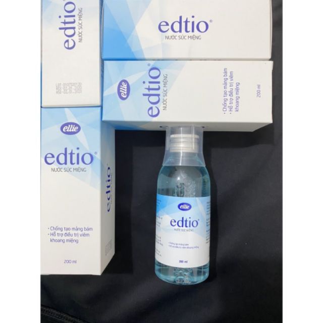 EDTIO nước súc miệng 200ml sử dụng tại Bv Chợ Rẫy
