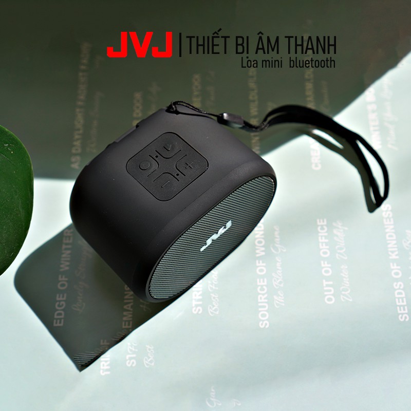 Loa mini Bluetooth JVJ BT62 thiết kế nhỏ nhắn, Loa máy tính, kết nối thẻ nhớ/usb kiểu dáng thể thao, Âm Trầm Bass chuẩn