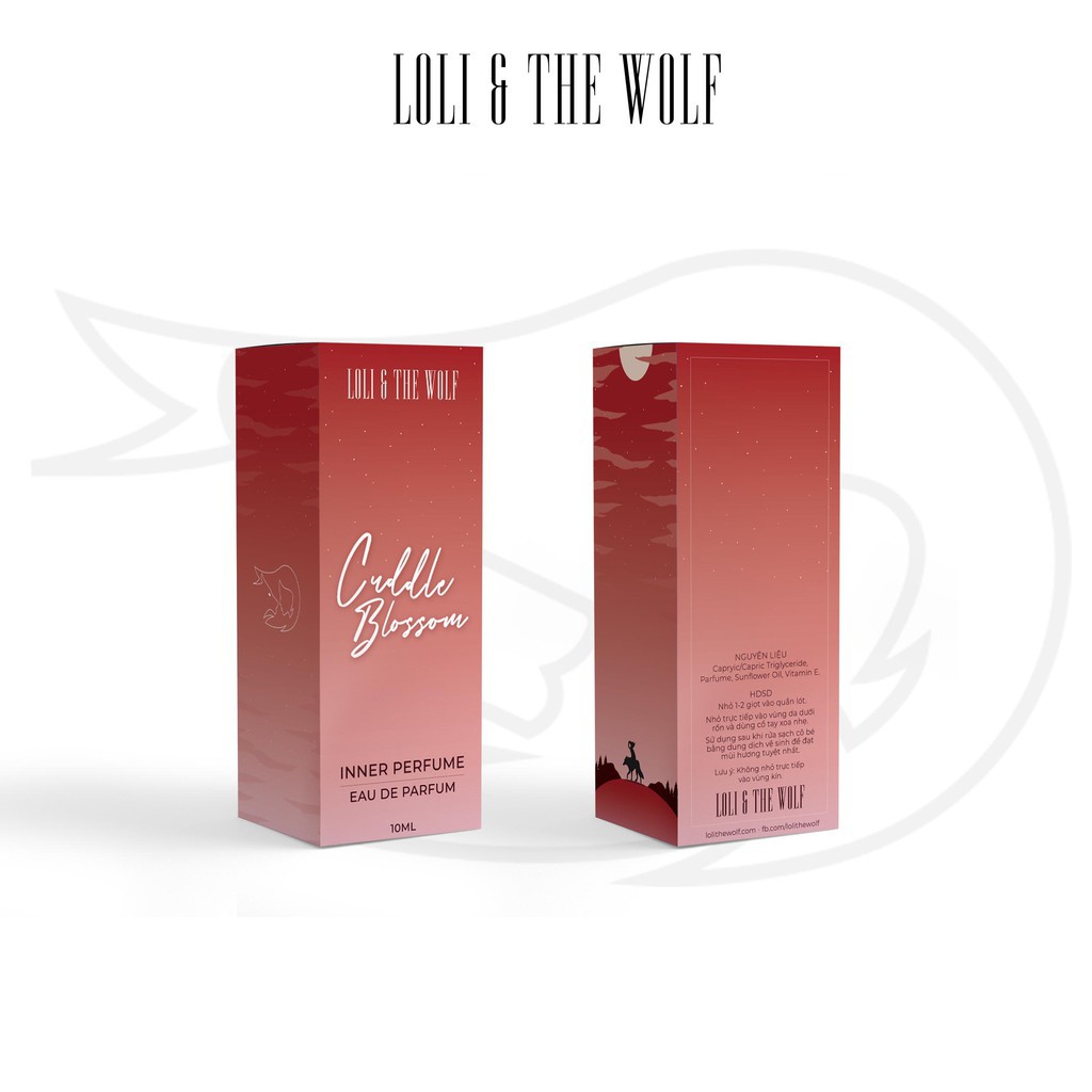 [ CHÍNH HÃNG ] Nước hoa vùng kín dành cho nữ Cuddle Blossom Eau De Parfum- LOLI &amp; THE WOLF - Hàng nhập khẩu