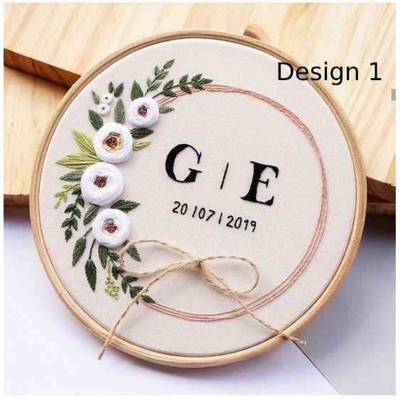 DIY bộ KIT tập thêu tay Chúc mừng sinh nhật handmade GÓI NGUYÊN LIỆU TỰ THÊU Bách hóa na na