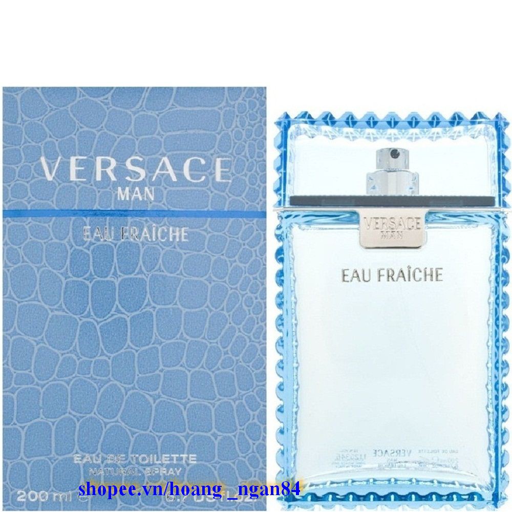 Nước Hoa Nam 200ml Versace Man Eau Fraiche chính hãng